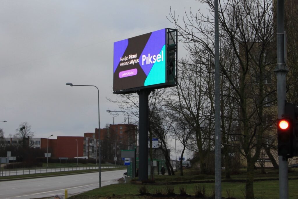 Alytus – Miesto lauko LED ekranas