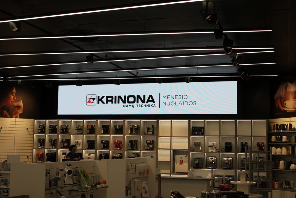 Klaipėdos BIG – Vidaus prekybos centro LED ekranas